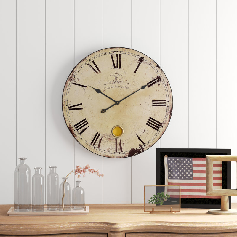 Birch Lane™ Oversized Wall Clock & Reviews Wayfair
